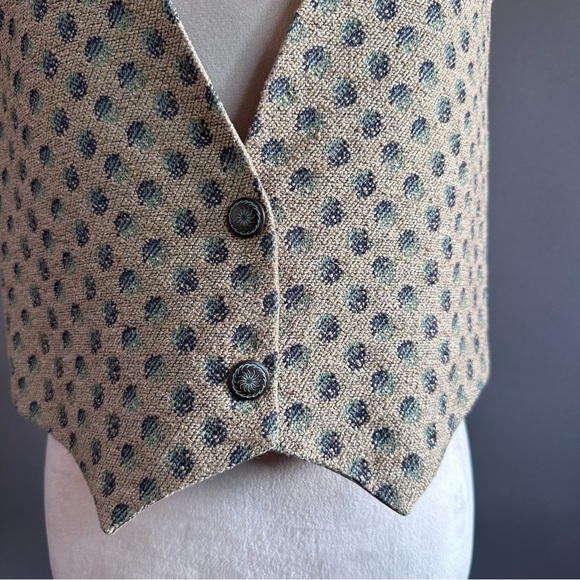 Unisex Vintage Maruca Handmade Tapestry Vest From Boulder Colorado - Picture 2 of 10